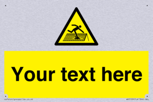 Custom Figure on Roof Sign